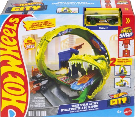 HOT WHEELS City rinkinys Nemesis Snake Strike Attacks, JBM63 