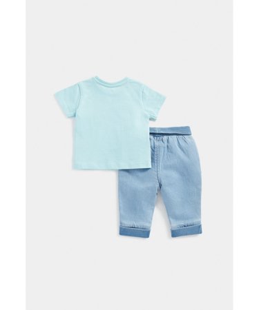MOTHERCARE marškinėliai trumpomis rankovėmis ir kelnės, EC562 629096
