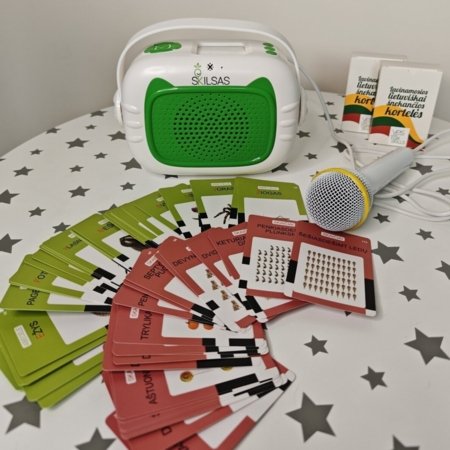 YES FOR SKILLS muzikinis grotuvas su mikrofonu, 4779053233210 