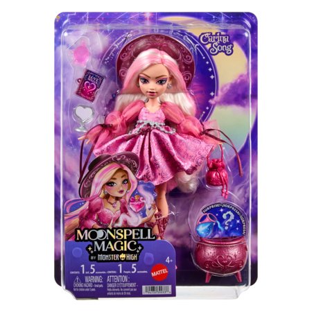 MONSTER HIGH MOONSPELL MAGIC lėlė Carina – meilės kerėtoja, JNM26 