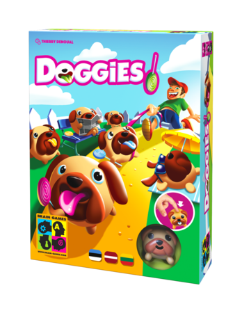 BRAIN GAMES stalo žaidimas Doggies, (LT, LV, EE), BRG#DOGGI 