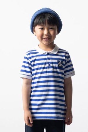 COCCODRILLO marškinėliai ACADEMY BOY KIDS, mėlyni, ZC5143601ABK-032-092, 92 cm 
