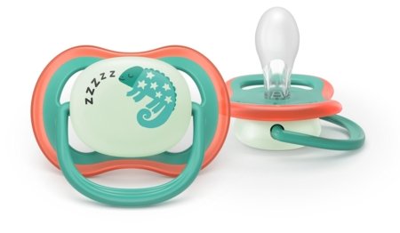 PHILIPS AVENT čiulptukai ULTRA AIR NIGHT, 6-18 mėn., 2 vnt., SCF376/28 
