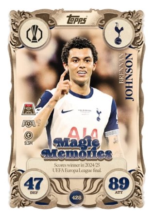 TOPPS kortelės 2026 Match Attax Booster Tin, assort., 76952 