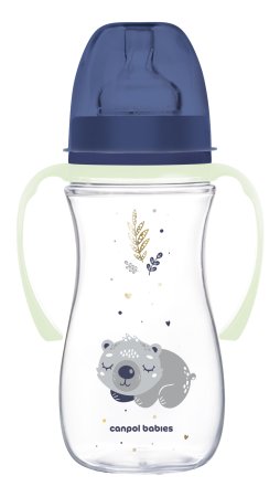 CANPOL BABIES Anti-colic buteliukas 300 ml EasyStart Sleepy Koala, 35/238_blu 