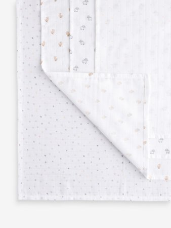 NEXT pašluostukas muslininis, 4 vnt., K86335, cm cm 