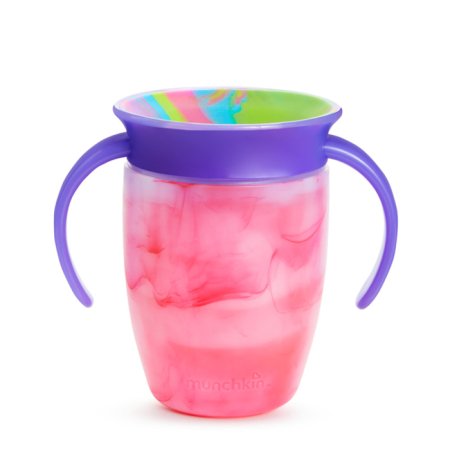 MUNCHKIN neišsiliejanti gertuvė, Miracle Tie Dye, Mixed Case, Tropical, 6 mėn.+, 207 ml, assort., 90317 