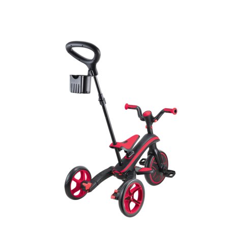 GLOBBER triratukas Explorer Trike Foldable 4 In 1, raudonas spalvos, 732-102 