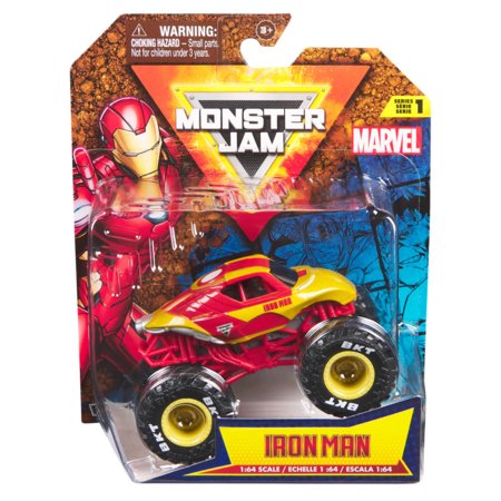 MONSTER JAM 1:64 visuregis Marvel, asort., 6069960 