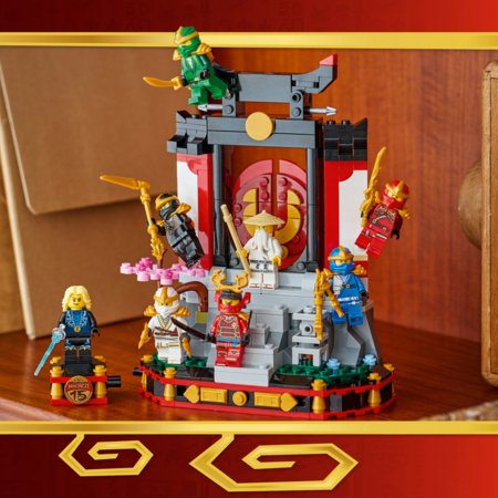 71866 LEGO® NINJAGO® 15-ųjų metinių nindzių personažų ekspozicija 