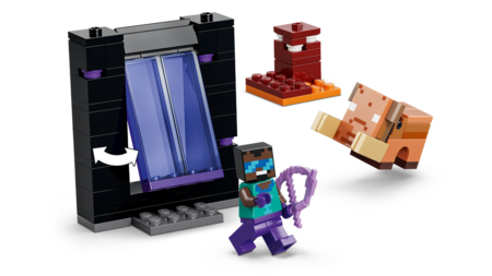 21584 LEGO® Minecraft® Kelionė į Neterį ir Enderį 