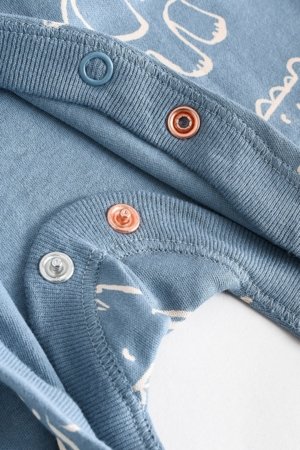 NEXT šliaužtinukas trumpomis rankovėmis, 3 vnt., AA5960, 74-80 