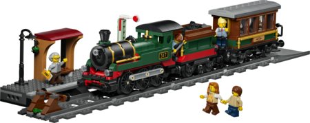 60511 LEGO® City Vintažinis garinis traukinys 