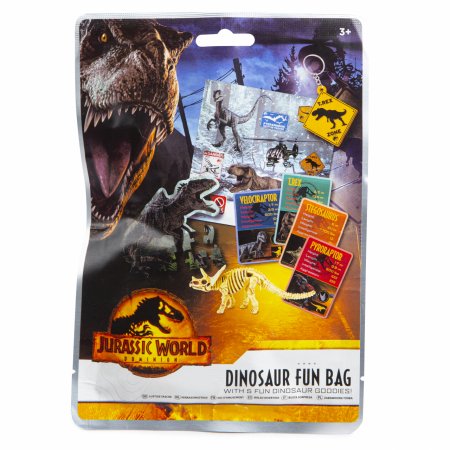 JURASSIC WORLD Fun Bag rinkinys Dominion, 93-0047 93-0047