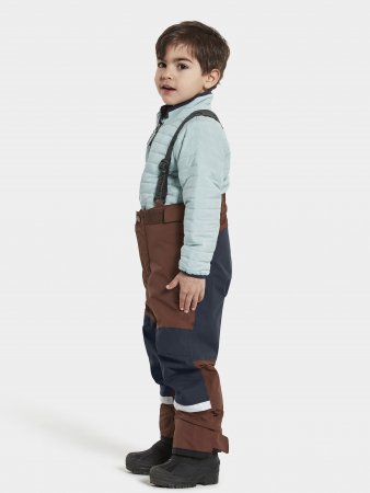 DIDRIKSONS žieminės slidinėjimo kelnės IDRE 6, rudos, 130 cm, 504357-518 504357-518-80