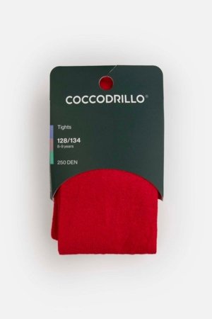 COCCODRILLO pėdkelnės, raudonos, ZC5380202TCP-034-116, 116-122 cm 