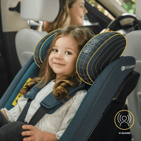 KINDERKRAFT automobilinė kėdutė I-GUARD I SIZE, cherry pearl, KCIGUA00BLK0000 KCIGUA00RED0000