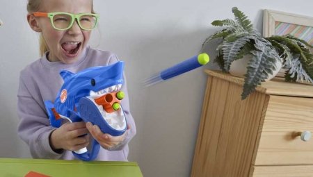 NERF žaislinis šautuvas Sharkfire, F8645 