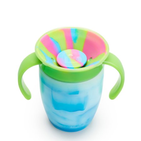 MUNCHKIN neišsiliejanti gertuvė, Miracle Tie Dye, Mixed Case, Tropical, 6 mėn.+, 207 ml, assort., 90317 