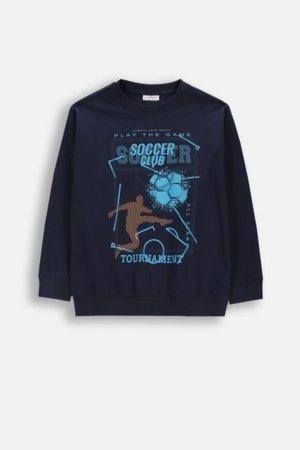 COCCODRILLO marškinėliai ilgomis rankovėmis, mėlyni, cm 