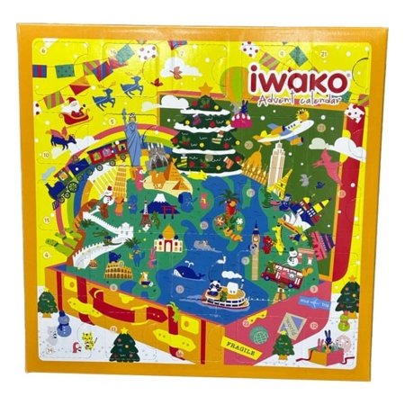 IWAKO trintukų- dėlionių rinkinys Advento Kalendorius, ER-ADV008 