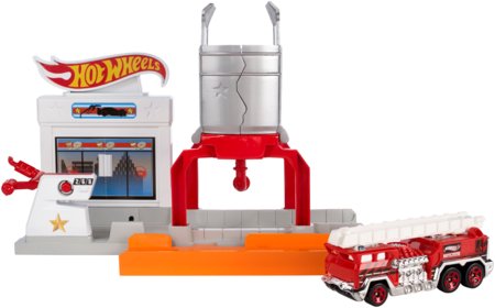 HOT WHEELS City išskleidžiamas žaidimų rinkinys, FJN34 