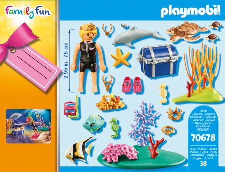 PLAYMOBIL FAMILY FUN Lobių ieškotojo dovanų rinkinys, 70678 70678