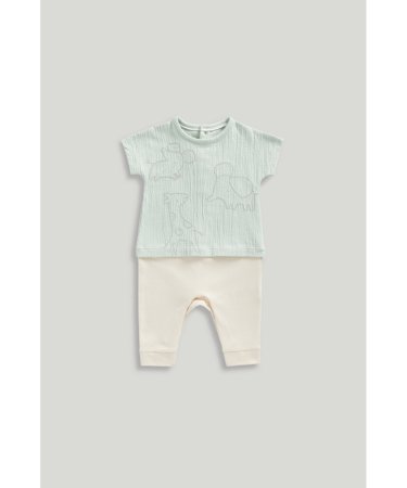 MOTHERCARE marškinėliai trumpomis rankovėmis ir tamprės, LL806 80 