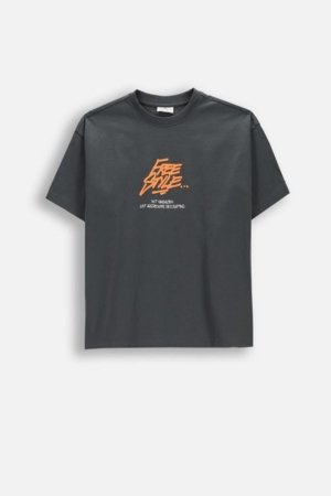 COCCODRILLO marškinėliai trumpomis rankovėmis, pilki, WC6143202RBJ-020-146, 146 cm 