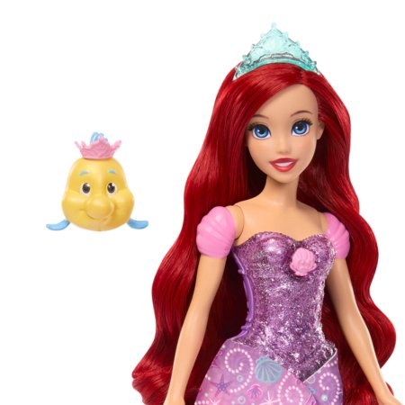 DISNEY PRINCESS lėlė Arielė su transformacijos funkcija, JLK19 