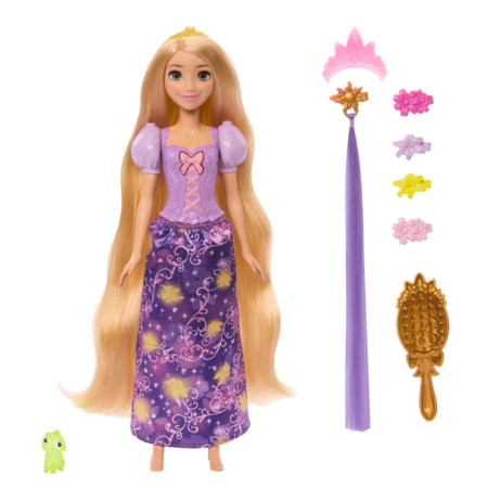 DISNEY PRINCESS RUPUNZEL interaktyvi lėlė Auksaplaukė, JHL46 