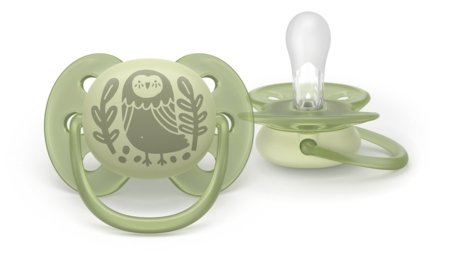 PHILIPS AVENT čiulptukai ULTRA SOFT, 6-18 mėn., 2 vnt., SCF091/46 