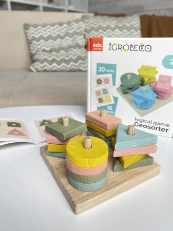 IGROTECO žaidimas mokausi geometrines formas, IG0729 