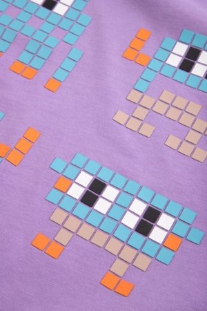 COCCODRILLO marškinėliai trumpomis rankovėmis, violetiniai, WC6143207MBK-016-116, 116 cm 