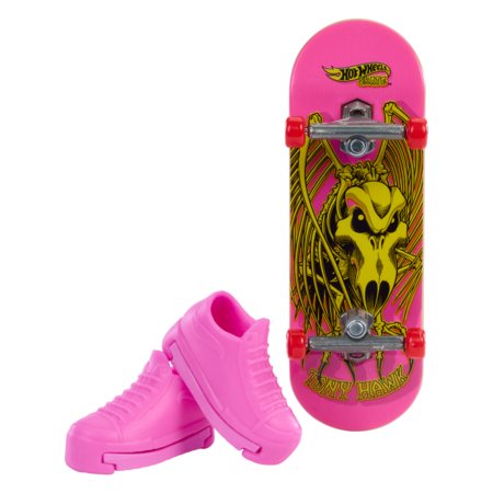 HOT WHEELS pirštų riedlentė su neoninėmis kaukolėmis ikvėptos Tony Hawk asort., HPG21 