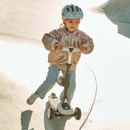 KINDERKRAFT triratis paspirtukas su sėdyne 2 in 1, HALLEY 2, žalias, KRHALL02GRE0000 