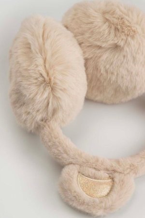 COCCODRILLO ausų apdangalas - ausinės ACCESSORIES, kreminės, ZC5317104ACC-002-000, one size 