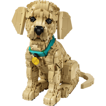 11384 LEGO® Icons Auksaspalvių retriverių šuniukas 