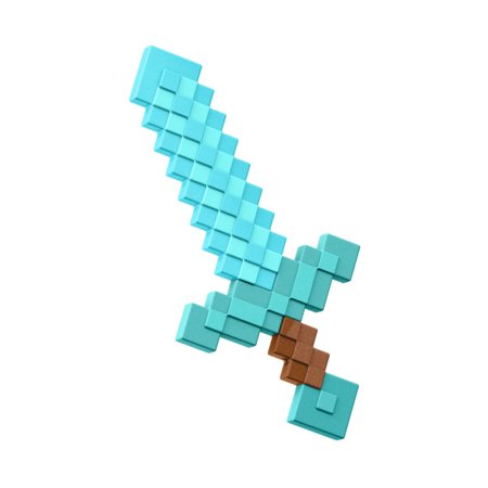 MINECRAFT deimantinis kardas, 43 cm, JLJ39 