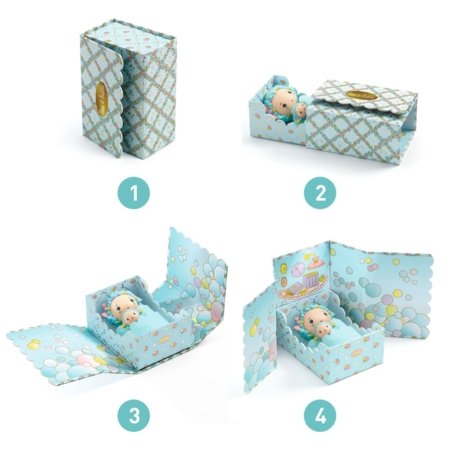 DJECO TINYLY mėlynas mažas kambariukas, DJ06964 