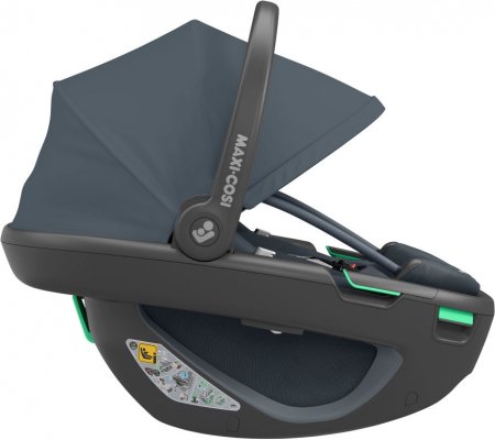 MAXI COSI automobilinė kėdutė - nešynė CORAL 360, essential graphite, 8559750111 8559750111