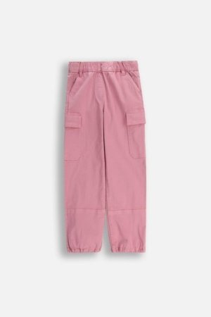COCCODRILLO kelnės CRAFT PUNK GIRL JUNIOR, rožinės, ZC5119101CGJ-033-152, 152 cm 