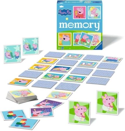 RAVENSBURGER memory® Peppa Pig kortelių žaidimas, 25086 8 