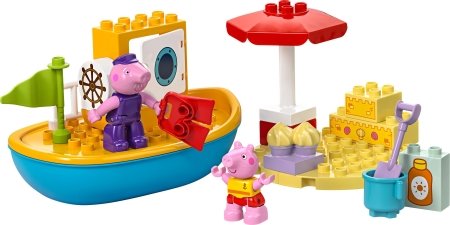 10432 LEGO® DUPLO® Kiaulytės Pepos kelionė laivu 
