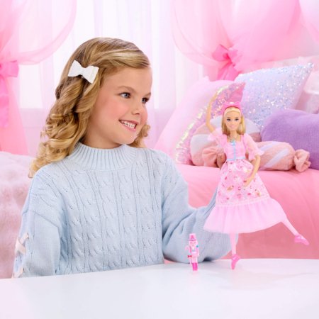 BARBIE NUTCRACKER lėlė Klara - Spragtuko kolekcija, JLW51 