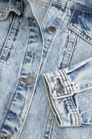 COCCODRILLO džinsinis švarkas, mėlynas, WC6152302CJG-014-134, 122 dydis 