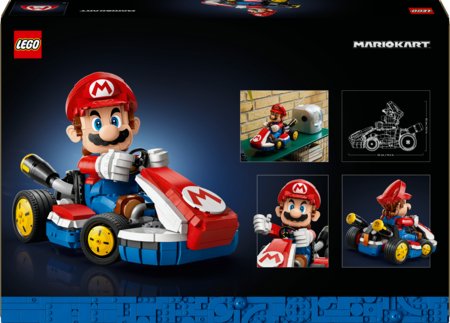 72037 LEGO® Super Mario Mario Kart™– Mario ir Standard Kart 