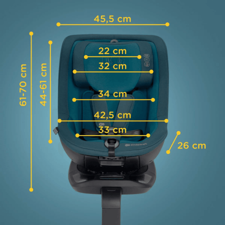 KINDERKRAFT automobilinė kėdutė I-GUARD I SIZE, cool grey, KCIGUAPRGRY0000 KCIGUA00GRY0000