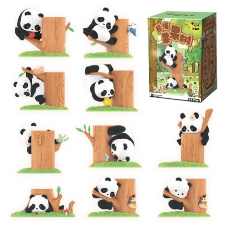 PANDA ROLL figūrėlė Fruit Tree Climbing, asort, 23CB496GG36