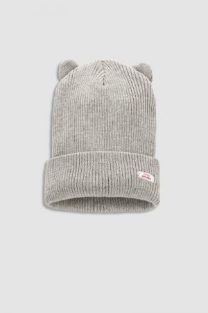 COCCODRILLO kepurė ACCESSORIES SPRING BOY, pilka, WC3364318ASB-019 WC3364318ASB-019-046